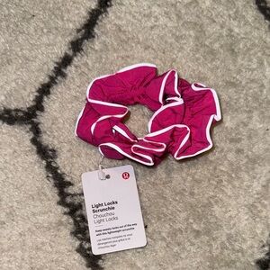 lululemon athletica Pink Scrunchie
